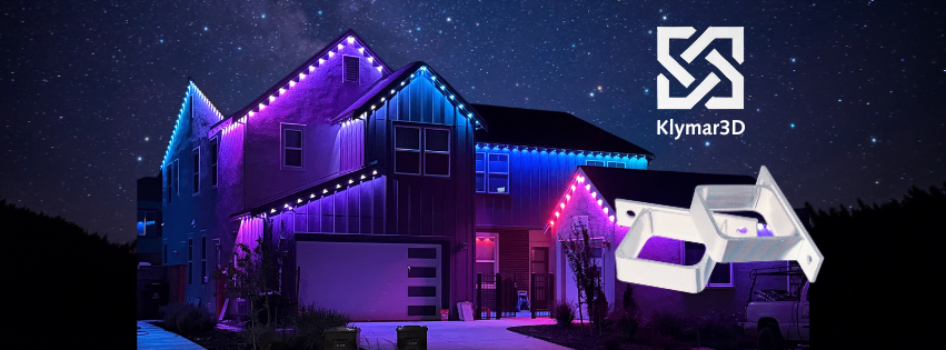 Govee Outdoor 2 / Elite Lights Side-Mount Brackets – 36-Pack (3D-Printed)